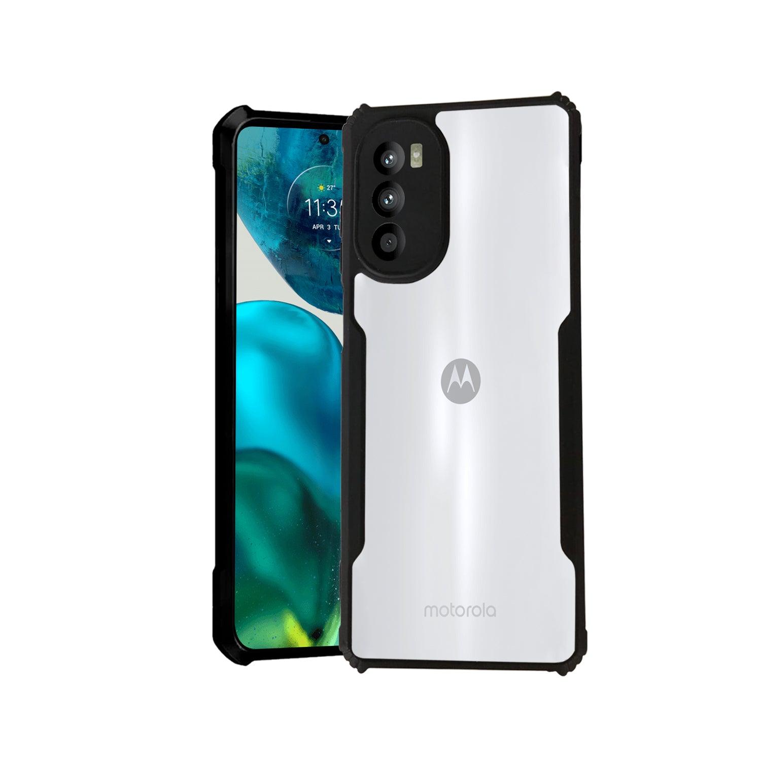 AIBEX Crystal Clear Back Cover Case for Motorola G82| Shock Proof Design | Transparent Back Cover Case - Aibex